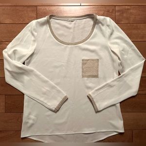 Beautiful Promod shirt, great for work days and casual days too.